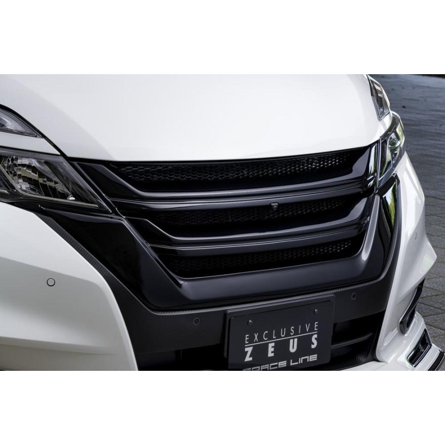 セレナe−powerハイウェイスター　c27　フロントグリルカメラ エムズスピード セレナ C27 前期 フロントグリル カメラ有 塗装済 3153