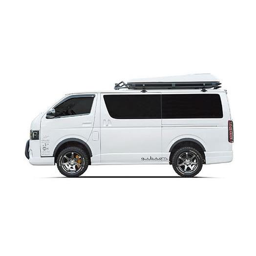 ギブソン ハイエース 200系 オーバーフェンダー 20mm FRP 未塗装