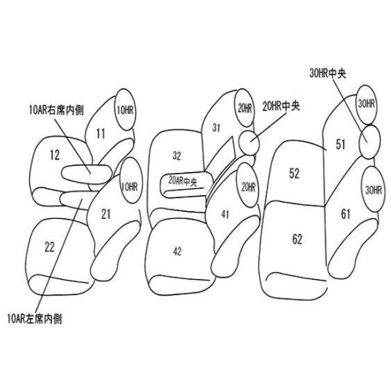 ステップワゴン ステップワゴンスパーダ シートカバー Rp1 Rp2 Rp3 Rp4 一台分 クラッツィオ Eh 2526 クラッツィオ ジュニア Jr シート 内装 bu2306ahar シンシアモール Yahoo 店 通販 Yahoo ショッピング