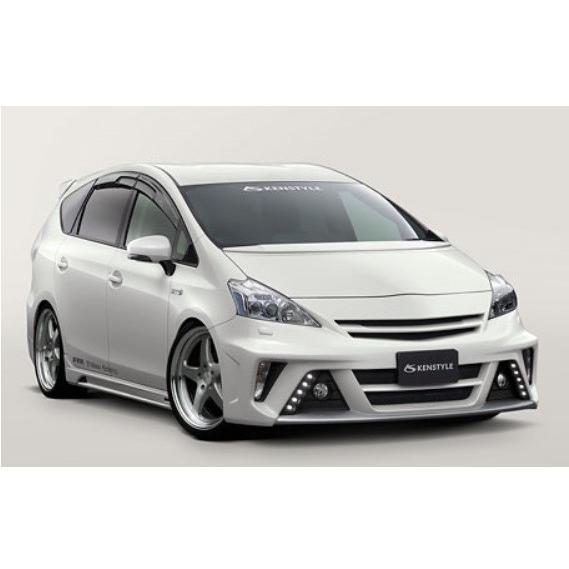 トヨタ プリウスα 前期 ケンスタイル フロントリップ KENSTYLE（ケンスタイル） プリウスα 40系 前期 フロントバンパー