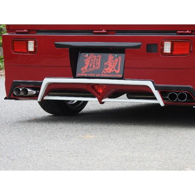 ハイゼット トラック S201P S211P リアバンパー サイドスリットダクト 