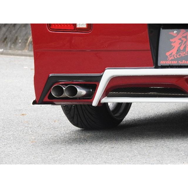 ハイゼット トラック S201P 左右斜めW出し マフラー 翔プロデュース