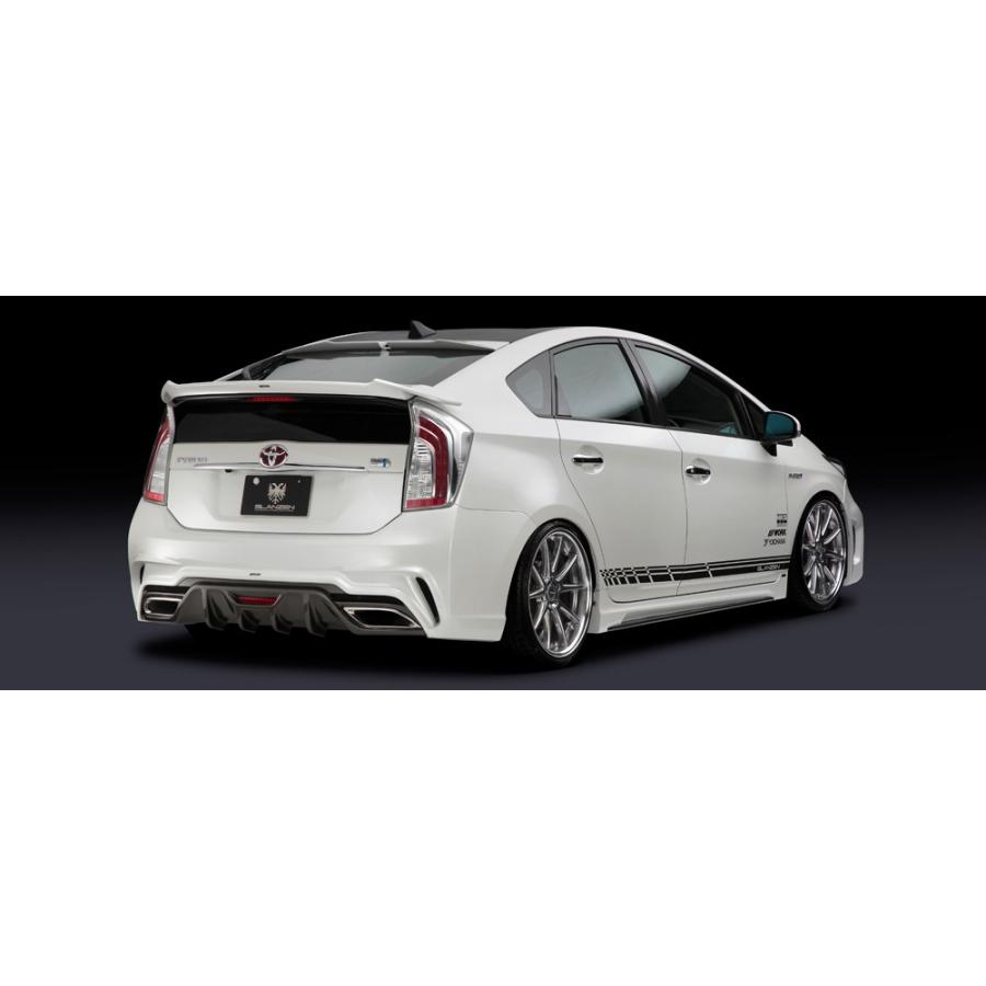シルクブレイズ プリウス ZVW30 後期 リアウィング ver.2 塗装済