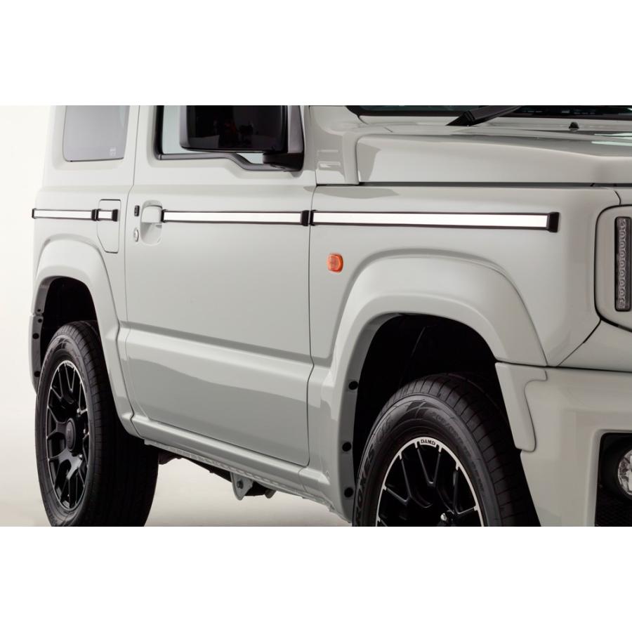 ダムド ジムニー JB64 サイドモール DAMD little G. STANDARD 