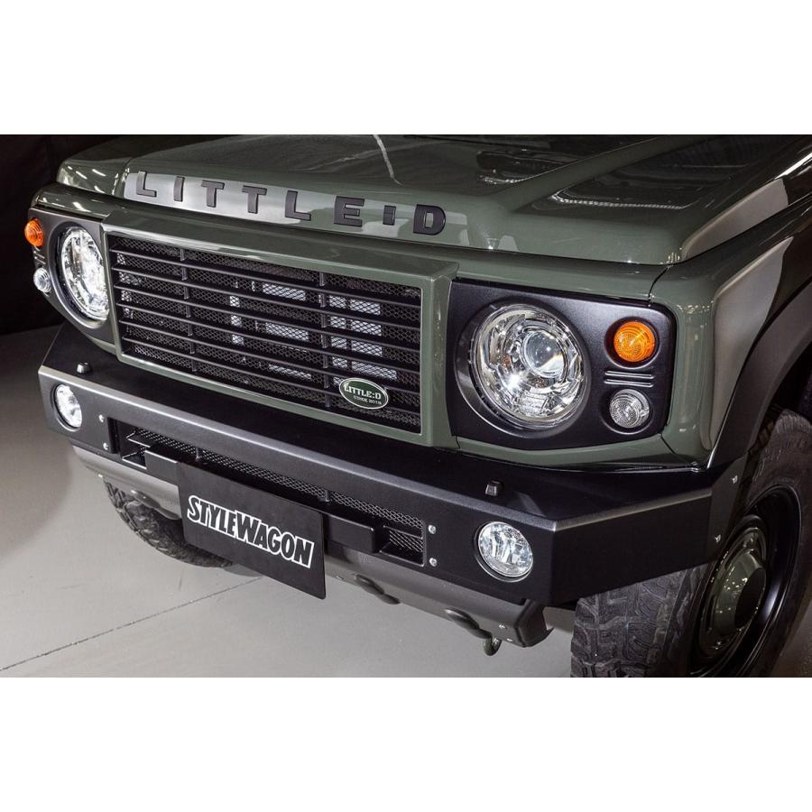 ダムド ジムニー JB64 little D オーバルエンブレム フロント用 DAMD D