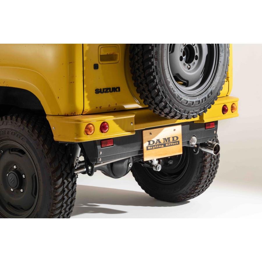 JB64 ジムニー ダムド リヤバンパー ダムド ジムニー JB64 リアバンパー 未塗装 DAMD the ROOTS : シンシア