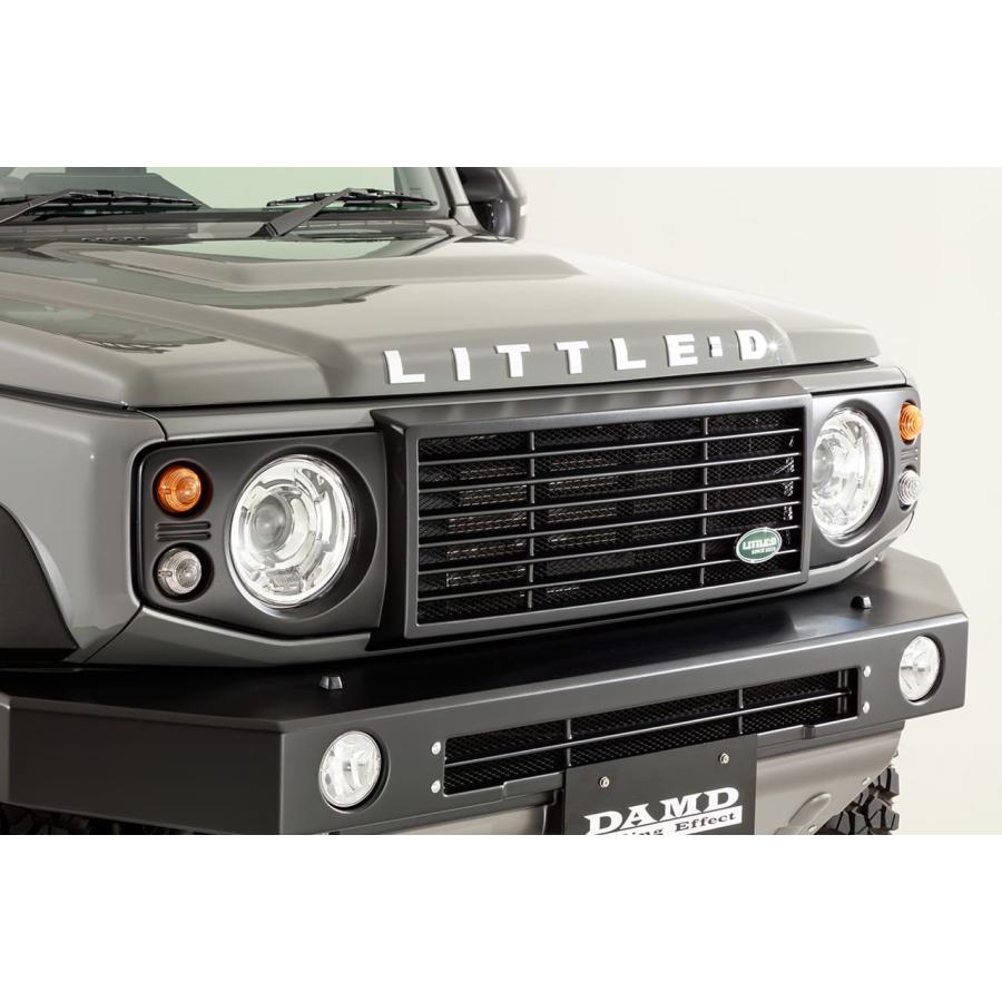 ダムド ジムニーノマド JC74 フロントグリル マットブラック塗装品