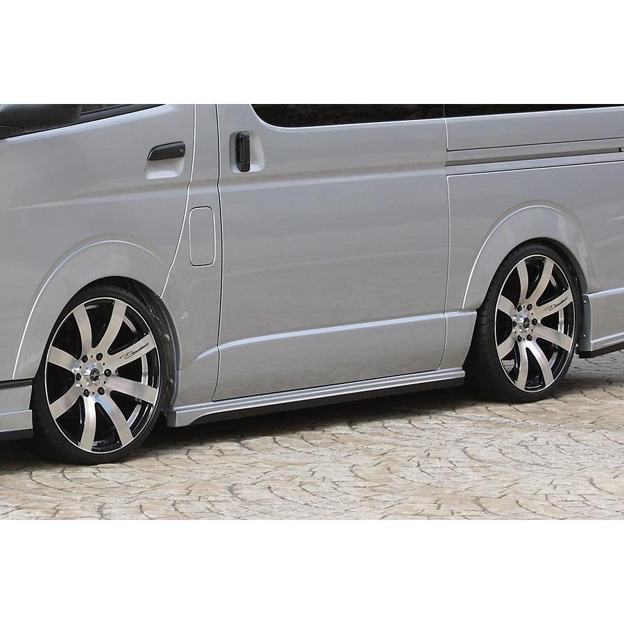 ハイエース　ファブレス　オーバーフェンダー ファブレス【FABULOUS】オーバーフェンダーキット6ピース塗装