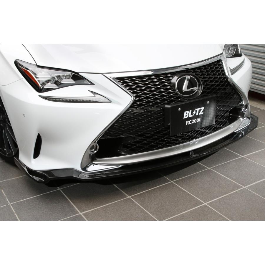 ブリッツ レクサス ASC10 AVC10 GSC10 フロントリップスポイラー PSM FRP 塗装済 60212 BLITZ AERO SPEED R-CONCEPT エアロスピード Rコンセプト 直