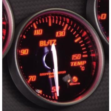ブリッツ 送料無料新品 水温計 温度計 RED LED φ60 BLITZ RACING SD レーシングメーターSD 2021年最新海外 METER 19583
