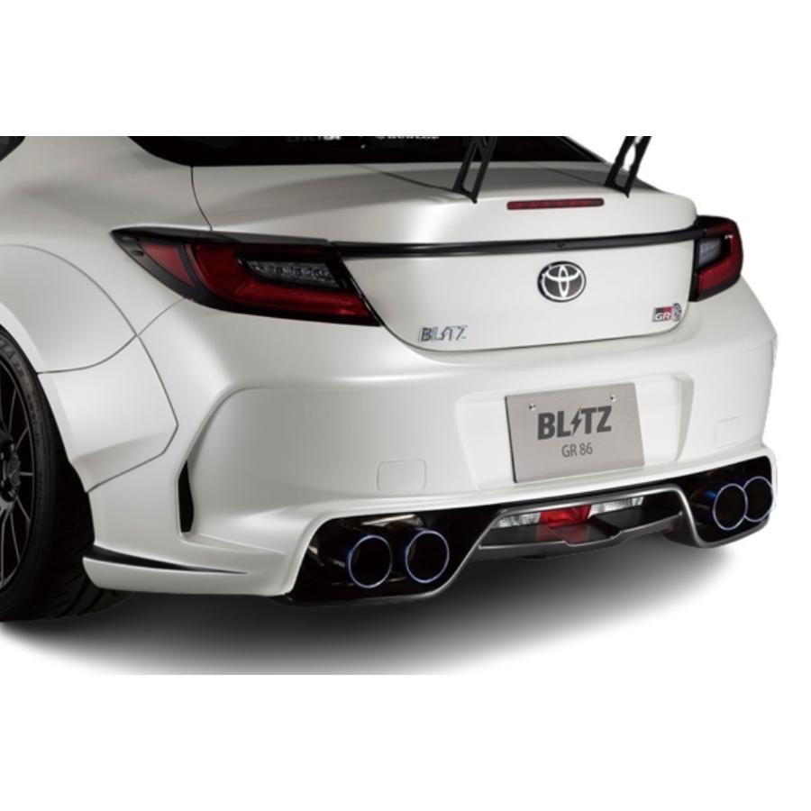 GR86 リアバンパースポイラー　新品未塗装 BLITZ ブリッツ GR86 ZN8 リアバンパースポイラー FRP製 未塗装