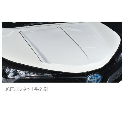 マック C-HR CHR ボンネットスクープ FRP 未塗装 mac BEYOND ORIGINAL 