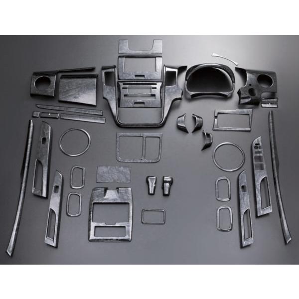 フェガーリ ワゴンR MH23 ハイグレード インテリアパネル 37ピース PLT321 FEGGARI