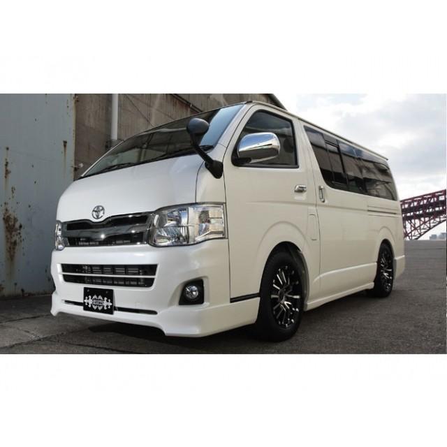 ハーツ ハイエース 200系 フロントハーフスポイラー FRP 未塗装