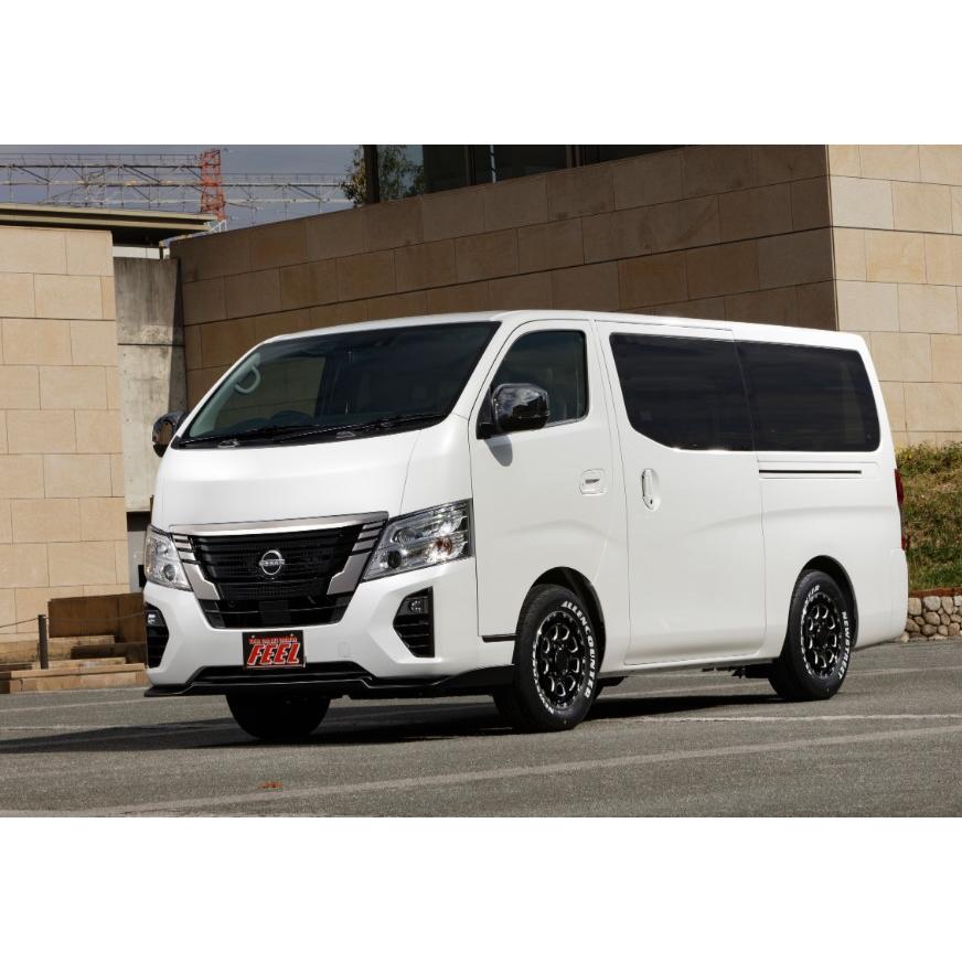 エコフロー WAVE2 WAVE3 NV350キャラバン 未塗装 ハーツ NV350 キャラバン E26 後期 フロントフリッパー FRP 未塗装