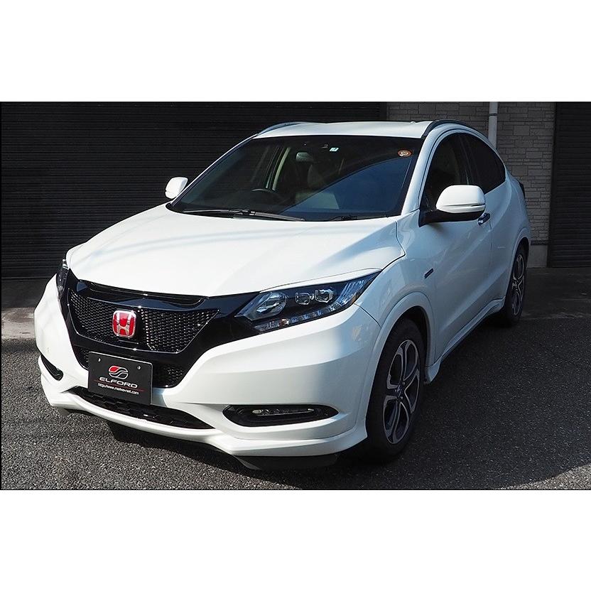 ★ヴェゼル★RU1 RU2 RU3 RU4★前期★フロントグリル★美品 エルフォード ヴェゼル RU1 RU2 RU3 RU4 前期 フロントグリル FRP 未