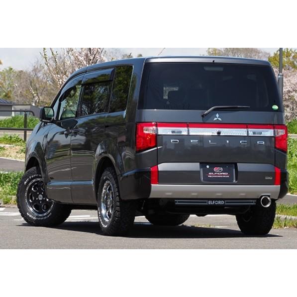 エルフォード デリカD5 後期 レボルシオン マフラー SUS304 ステンレス