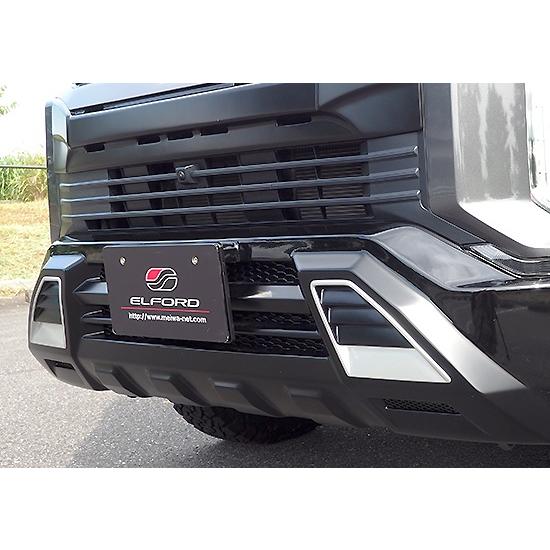 送料込☆デリカ D5 CV1W　フロントバンパー　ラプターライナー　未装着 デリカD5 ゴクブト ラプターライナー塗装済 オートフラッグス