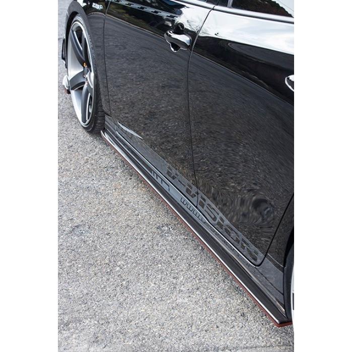 V-VISION プリウス ZVW50 サイドステップ カーボン ブイビジョン