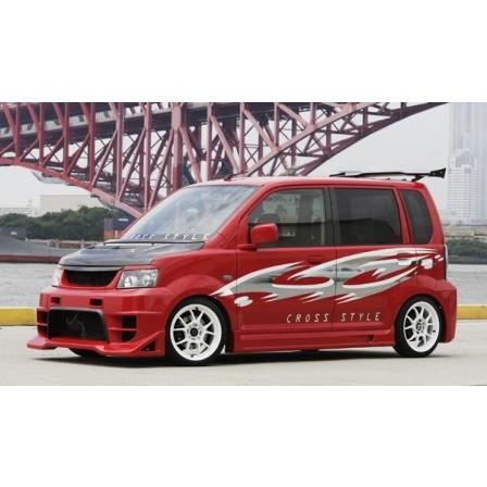 TAKE OFF（テイクオフ） eKスポーツ H81W エアロボンネット FRP クロス