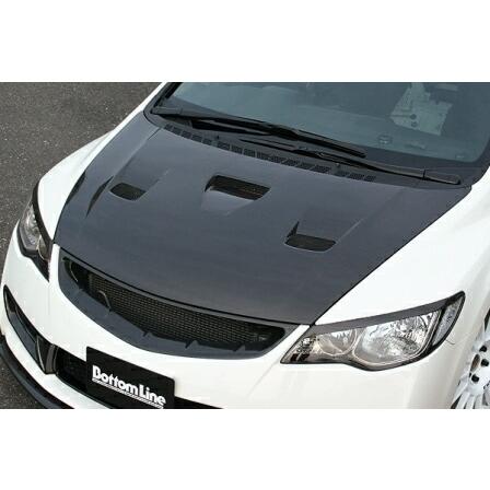 シビック(FD2) CHARGE SPEED カーボンボンネット 本体 チャージスピード シビック FD2 ボンネット カーボン CHARGE SPEED