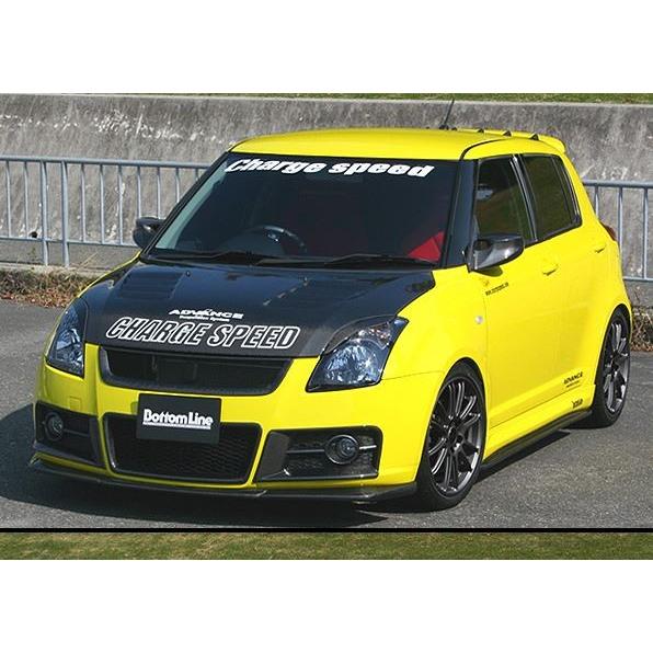チャージスピード スイフトスポーツ ZC31S ボンネット ダクト付 FRP 未 
