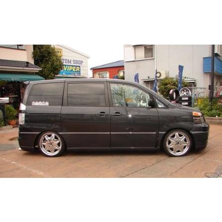 NEW'S DESIGN ニューズデザイン ヴォクシー AZR60 AZR65 サイドステップ 未塗装 ラグライン