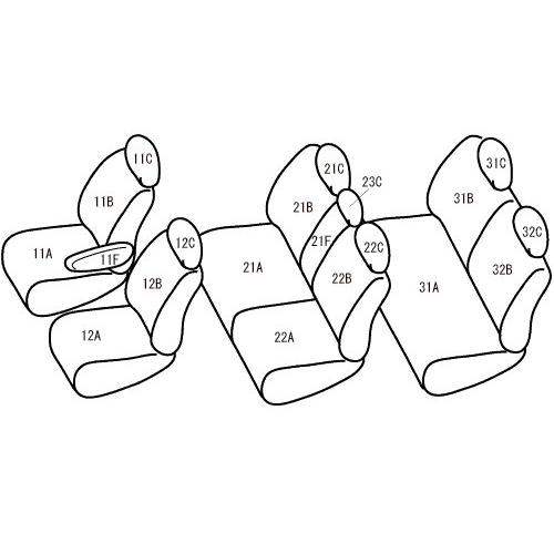 Bellezza（ベレッツァ） シートカバー クロスロード RT1〜4