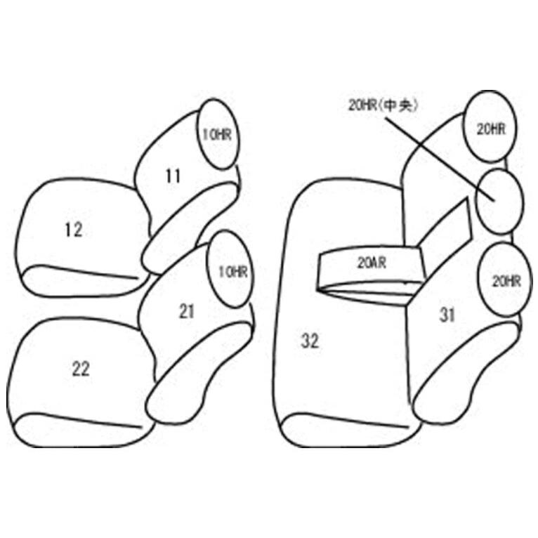 期間限定半額以下 クラウン ロイヤル シートカバー GRS180 GRS181 GRS182 GRS183 クラッツィオ クラッツィオ ネオ ETR0190 シート 内装