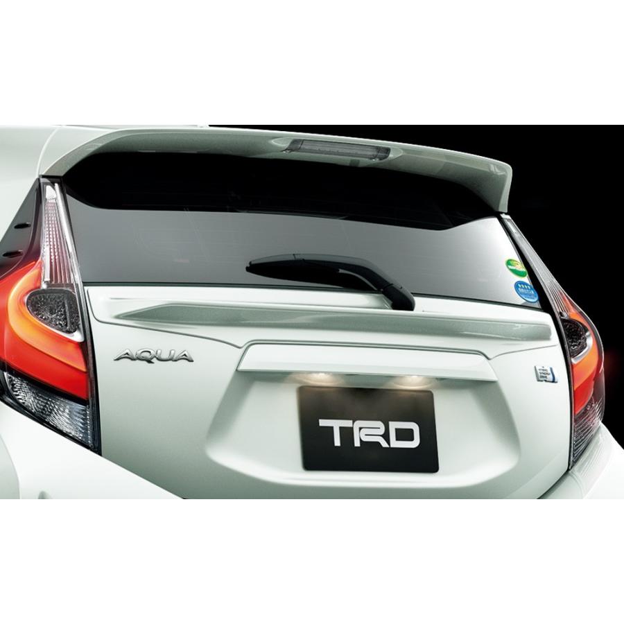 ティーアールディー アクア NHP10 系 テールゲートスポイラー 未塗装 MS316-52002-NP TRD