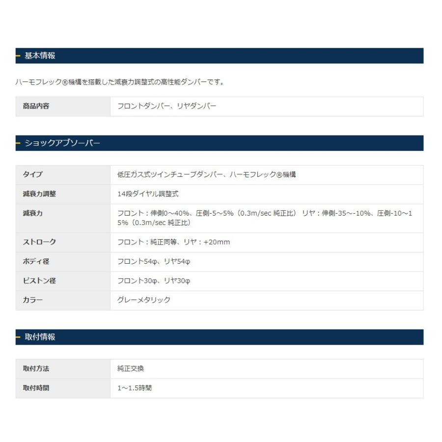 BATTLEZ ダンパー VFA ノーマル車高用 ランドクルーザー 70系 JAOS（ジャオス） 70系 ランドクルーザー BATTLEZ ダンパー VFA