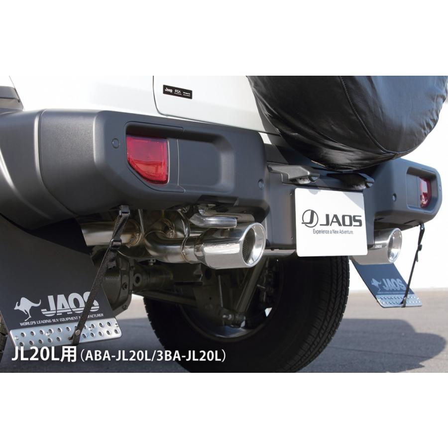 ジャオス ラングラーJL BATTLEZ マフラー ZS-W B701903B JAOS