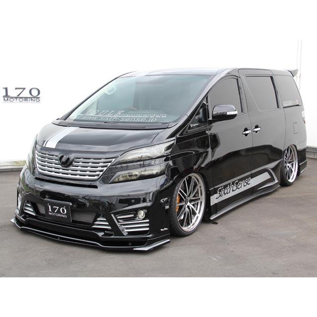 アルファード20系 シックスセンス フロントフェンダー 未塗装 180