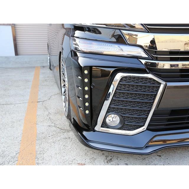 シックスセンス ヴェルファイア 30系 純正バンパー用LEDデイランプキット 未塗装 SIXTH SENSE