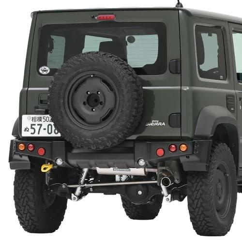 ジムニーシエラ JB74用 APIO タクティカルリアバンパー APIO アピオ タクティカルリアバンパー 3032-70 未塗装 スズキ
