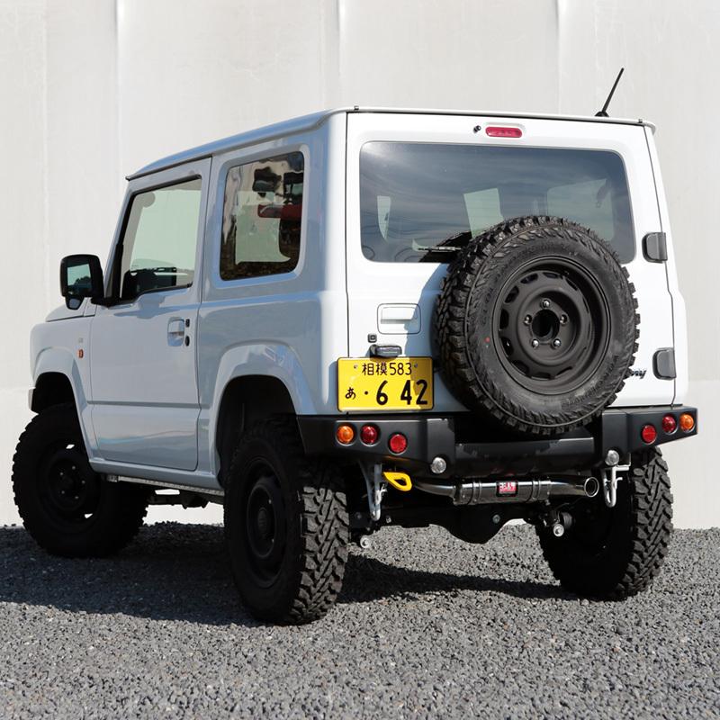 期間限定価格　APIO製　マフラー　ジムニー用 APIO アピオ ジムニー JB64 ヨシムラマフラー ステンレス