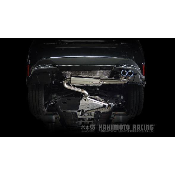 柿本 改 カローラツーリング 3BA-ZRE212W マフラー T713168 KAKIMOTO