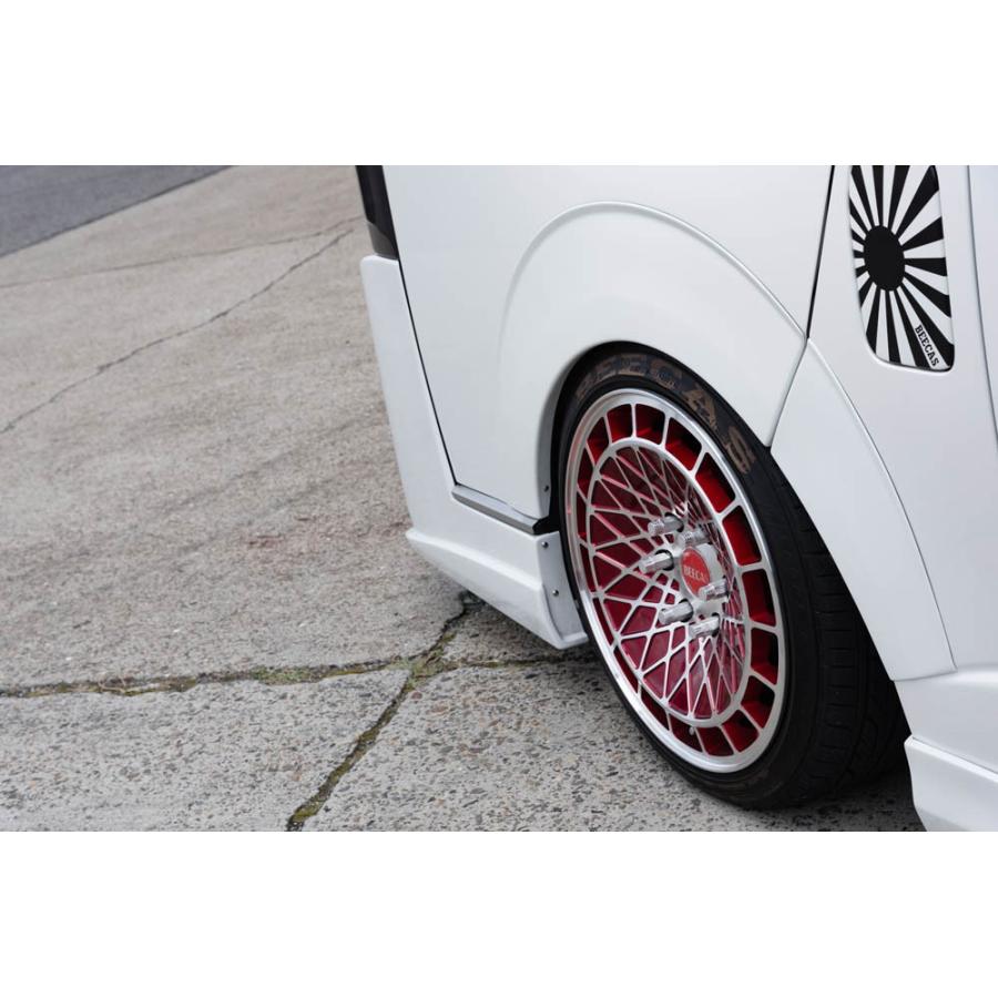 BEECAS ハイエース 200系 4型 標準車 オーバーフェンダー ver1