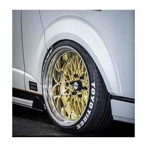 ハイエース 200系 4型 ワイドフェンダー ウレタン製 未塗装 SAD