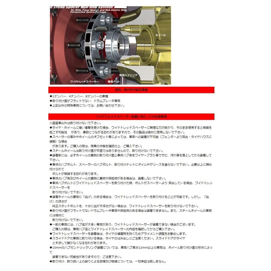 KYO-EI 協永産業 WTS ハブユニットシステム ワイドトレッドスペーサー