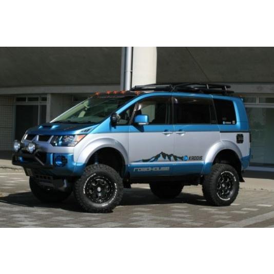 ロードハウス デリカD:5 D5 CV1W CV2W CV4W CV5W 前期 オーバーフェンダー ヨンマル TYPE-W タイプW 未塗装 KD-EX01004 ROADHOUSE KADDIS カディス :aajs0029abat:シンシアモール Yahoo!店 - 通販 - ...