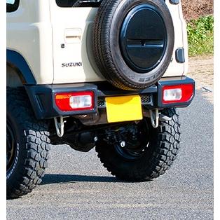 ビーナス ジムニー JB64W スタイリッシュリアバンパー FRP製 黒 
