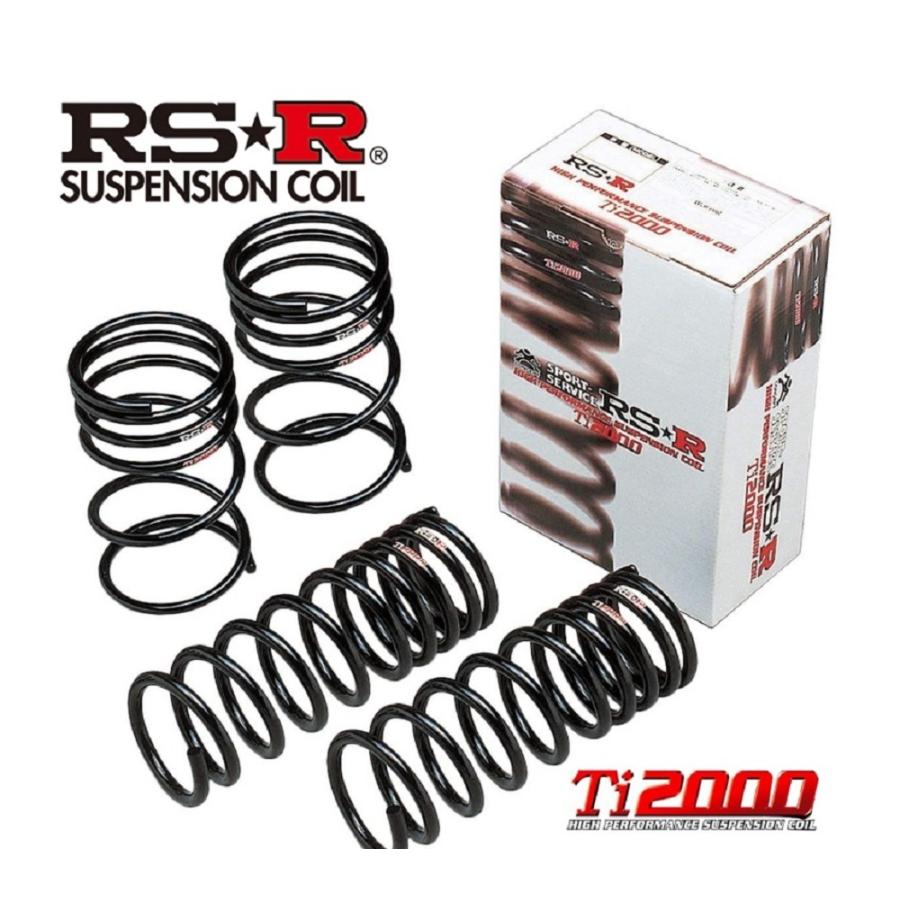 RSR IS350 GSE31 ダウンサス スプリング 1台分 T195TD RS-R Ti2000 DOWN Ti2000 ダウン