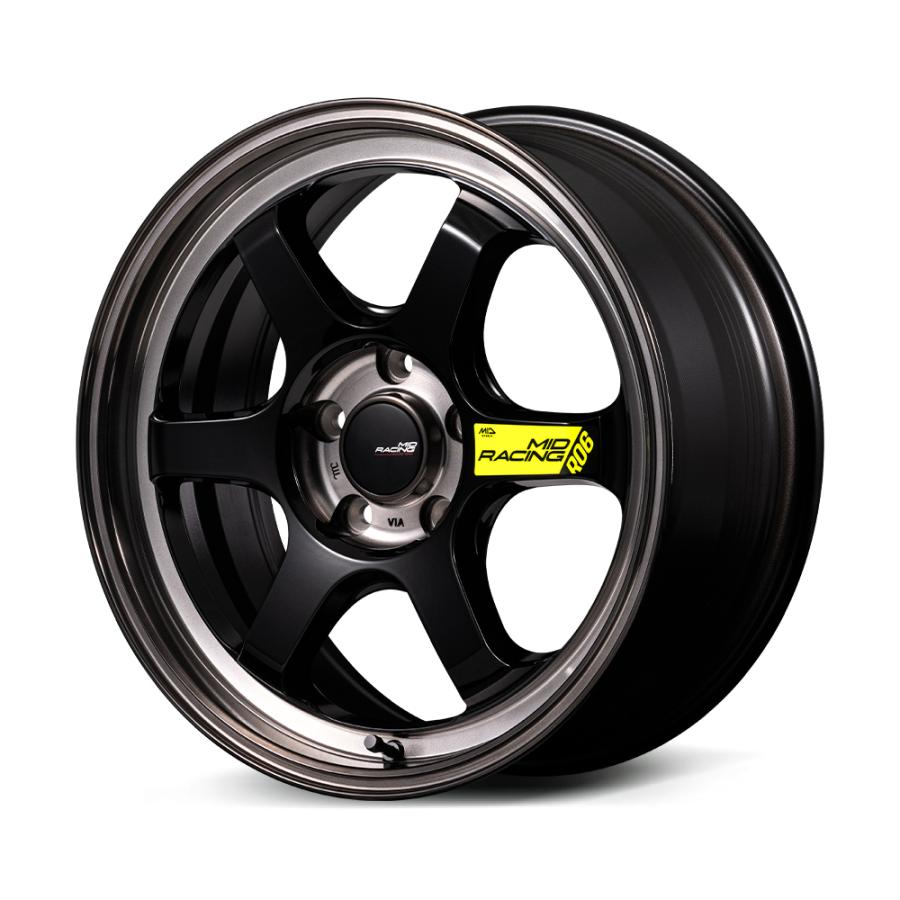 マルカサービス 17インチ 5H100 7.5J+40 5穴 R06 ホイール 1本