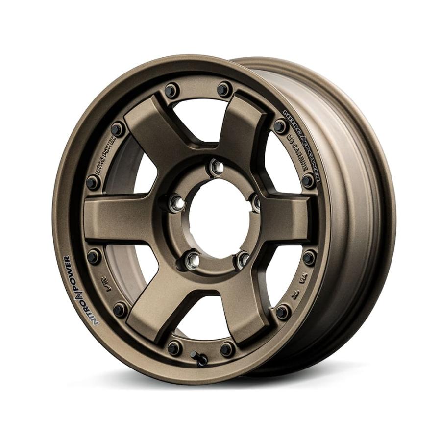 マルカサービス 16インチ 5H139.7 6.0J 6J-5 5穴 ナイトロパワー