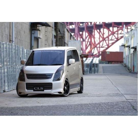 イーエスビー AZワゴン MJ23s フロントハーフスポイラー 未塗装 ESB 