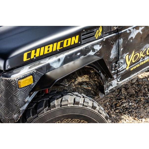 ジムニー JA11 ワイドフェンダー (110mm) FRP製品 黒ゲルコート仕上げ