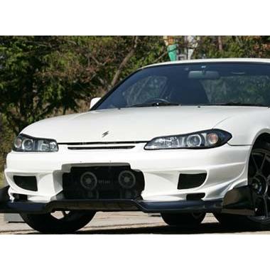 ボメックス シルビア S15 フロントバンパーBM ビックマウス 未塗装品 