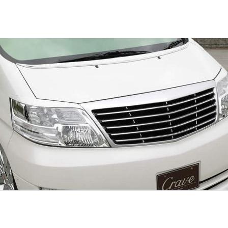 Crave アルファード 10系 MNH10W 15H ANH10W 15W 後期 ボンネット  