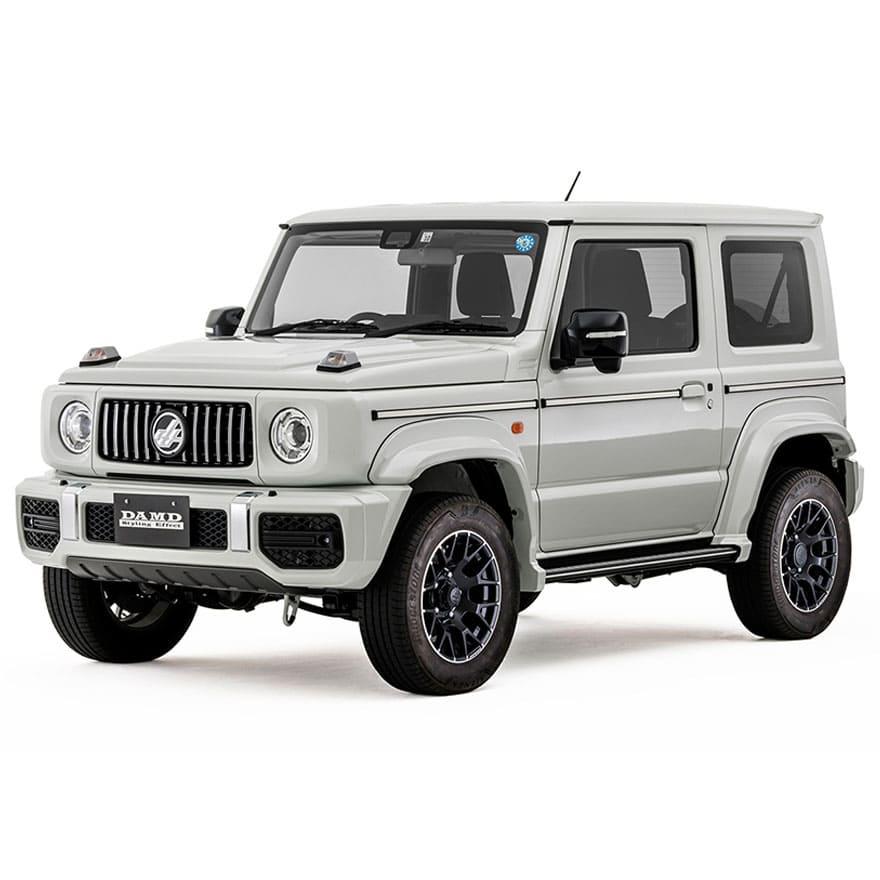 ダムド ジムニー シエラ JB74 オーバーフェンダー&アルミステップ type